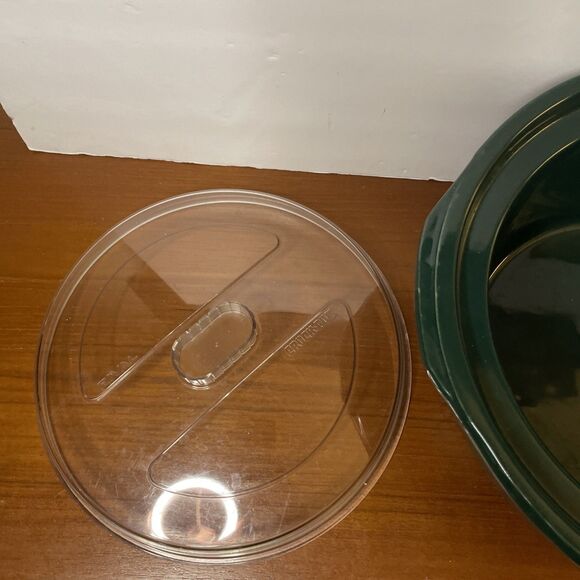 Rival Crock Pot 3155  Replacement Stoneware With Lid 5 Quart CrockPot Stoneware - Picture 4 of 8